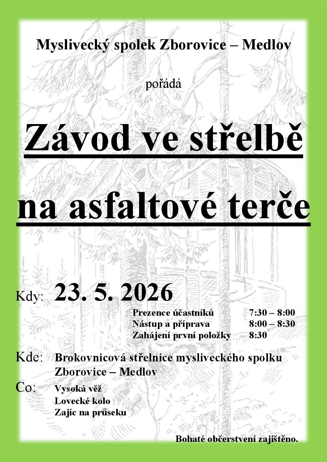 Střelecký závad Zborovice – Medlov