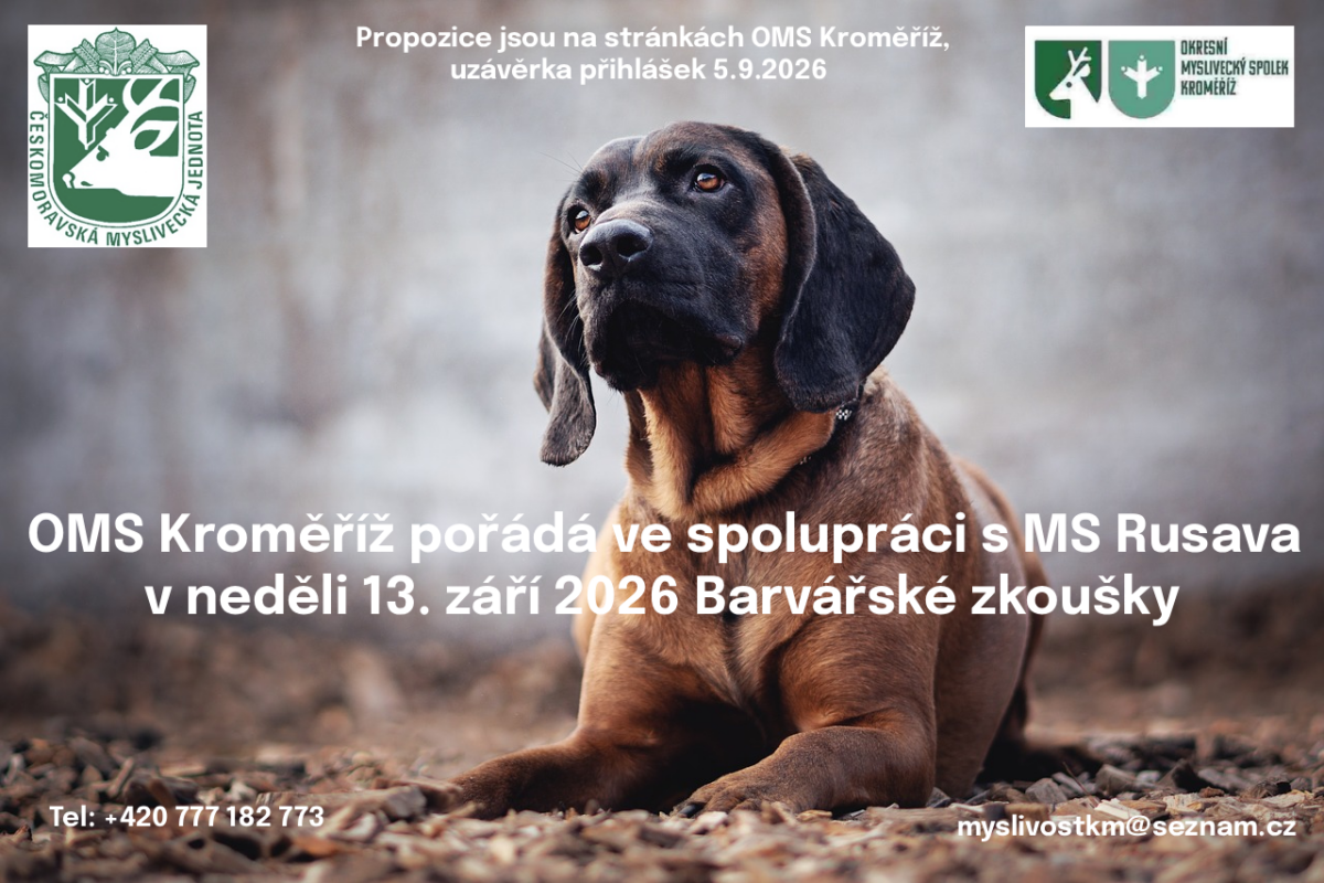 Kynologická akce 2026-09-13